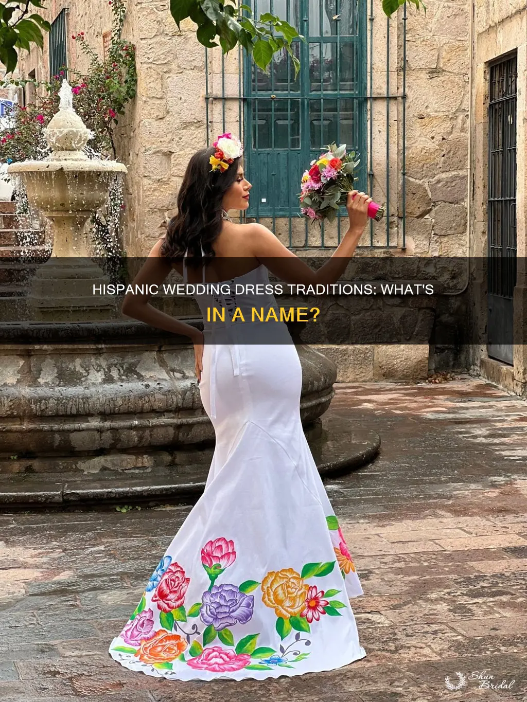 what is the name for a hispanic wedding dress