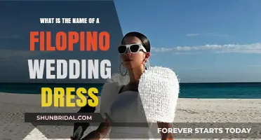 Filipino Wedding Dress: What's in a Name?