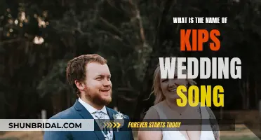 Kip's Wedding Song: Unveiling the Title and its Significance