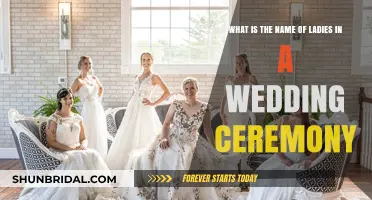 Understanding the Roles: Names of Women in Wedding Ceremonies