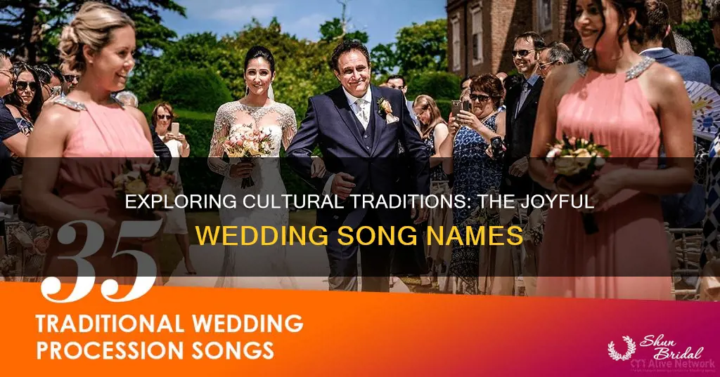 what is the name of the traditional wedding song