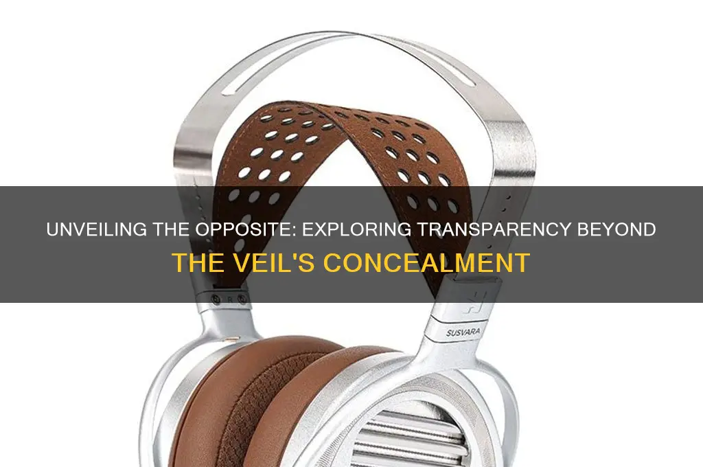 what is the opposite of veil