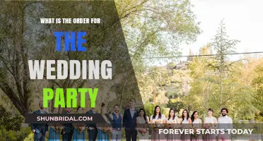 The Ultimate Guide to Wedding Party Order and Lineup