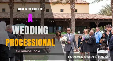 Wedding Processional Order: Who Walks Down the Aisle and When?