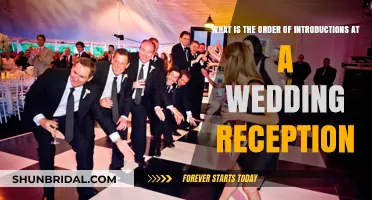 Wedding Reception Introductions: Who Enters First?