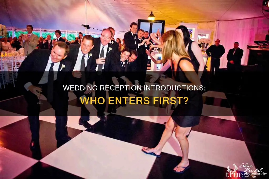 what is the order of introductions at a wedding reception