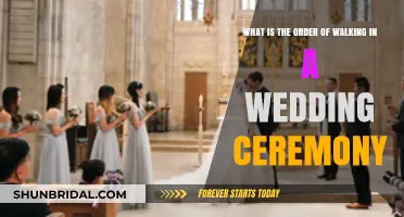 Wedding Processional Guide: The Perfect Walking Order for Your Ceremony
