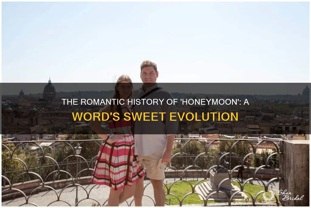 what is the origin of the word occasion honeymoon