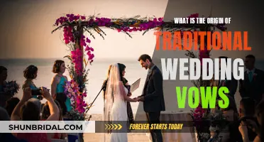 Exploring Wedding Vows: Their Traditional Roots and History