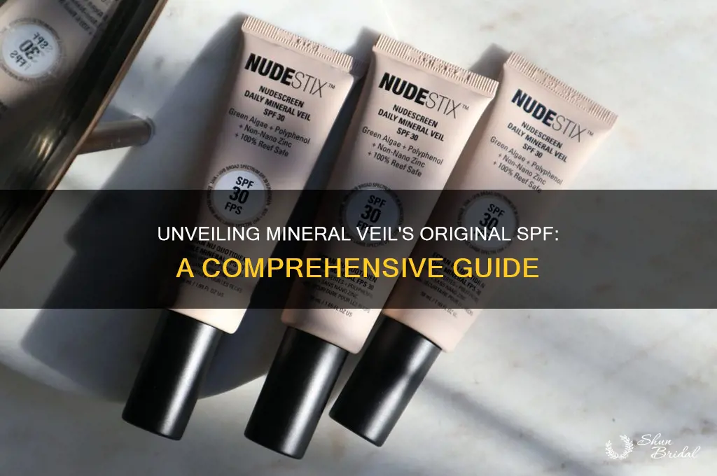 what is the original spf in mineral veil
