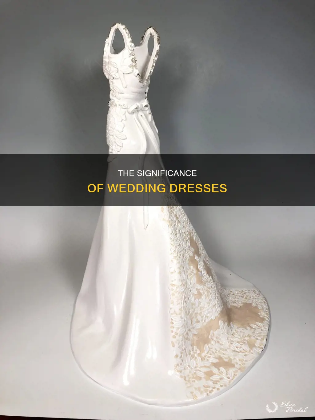 what is the point of a wedding dress