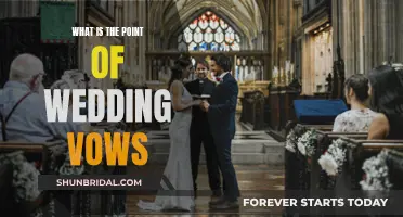 The Significance of Wedding Vows