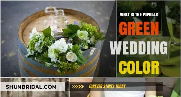 Trending Green Wedding Colors: Eco-Chic Ideas for Your Special Day