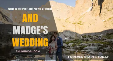 Rocky and Madge's Wedding Postlude: The Song That Sealed Their Love