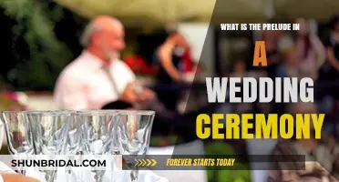 Understanding the Prelude: Setting the Tone for Your Wedding Ceremony