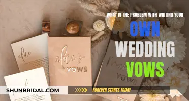 Personal Vows: Challenges of Writing Your Own Promises