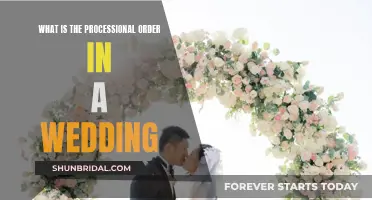 Who Walks When: Wedding Processional Order Explained