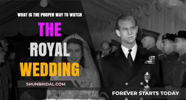 How to Watch the Royal Wedding with Etiquette and Grace