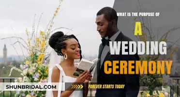 Celebrating Love: The Purpose and Meaning of a Wedding Ceremony