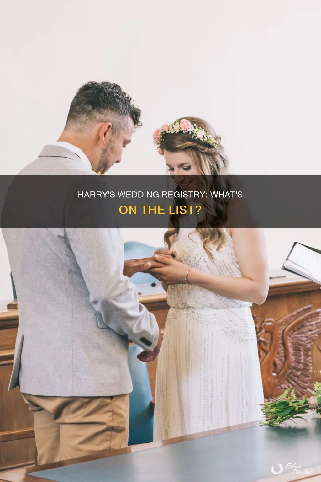 what is the registry at harrys wedding