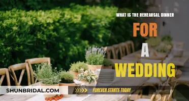 The Rehearsal Dinner: A Wedding Eve Tradition
