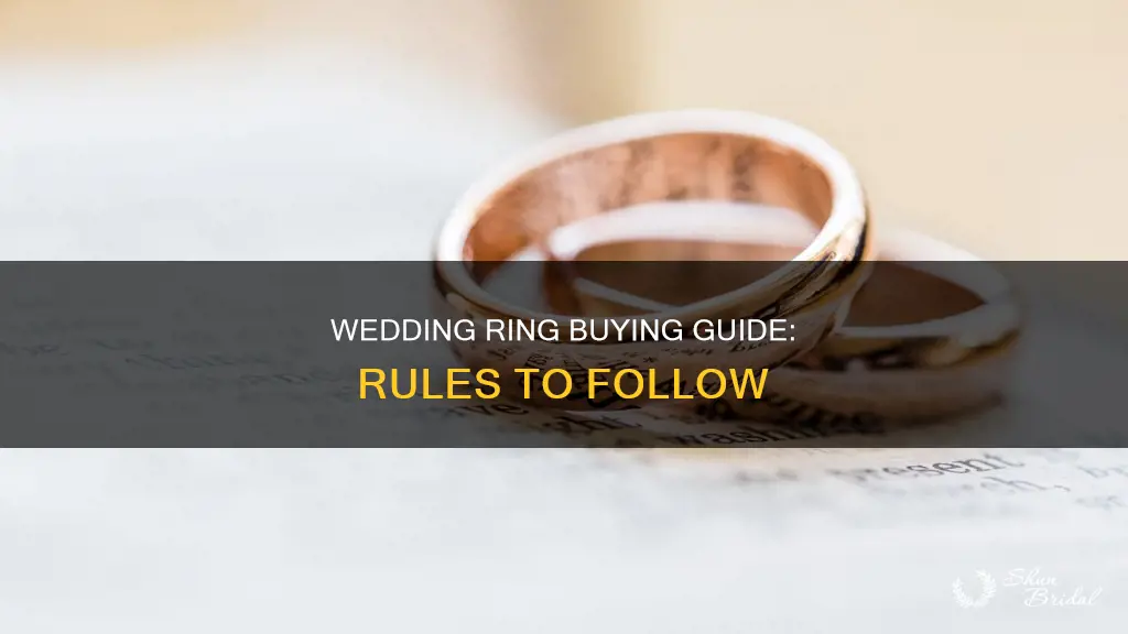 what is the rule for buying a wedding ring