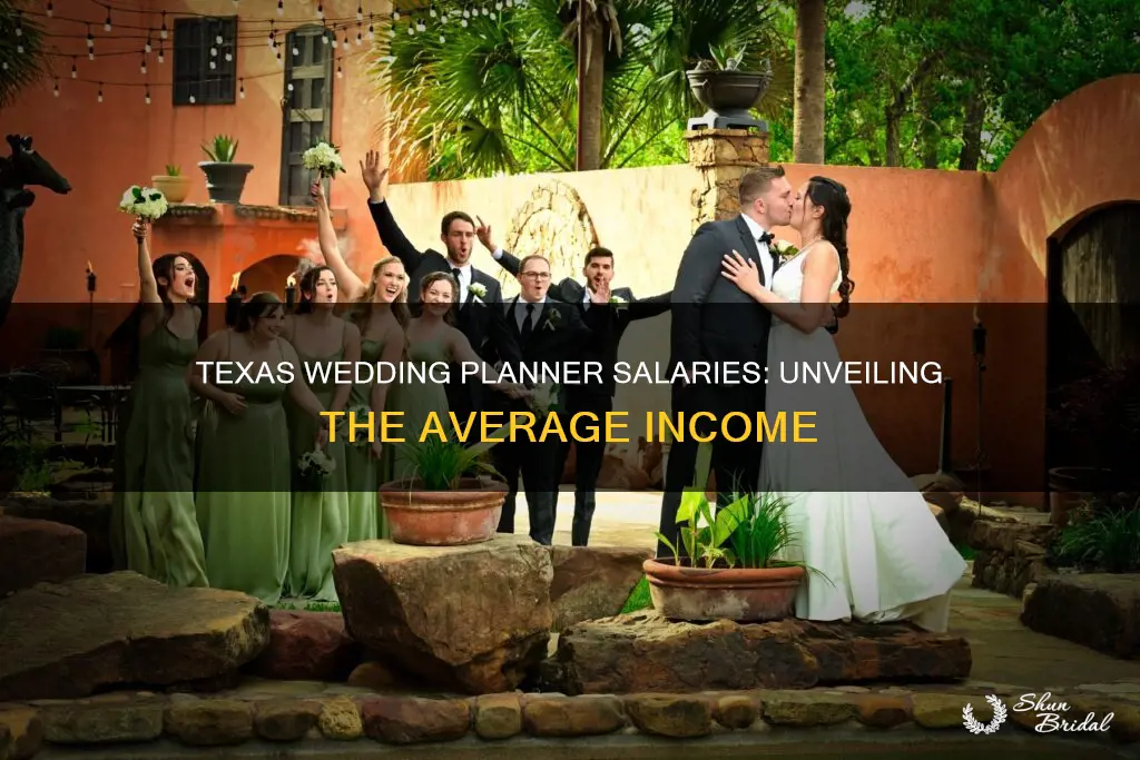 what is the salery of a wedding planer in Texas