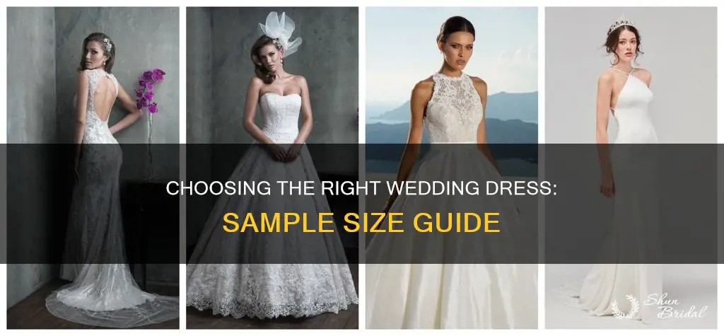 what is the sample size of wedding dresses