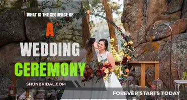 Traditional Wedding Ceremony Sequence: A Step-by-Step Guide to Your Big Day
