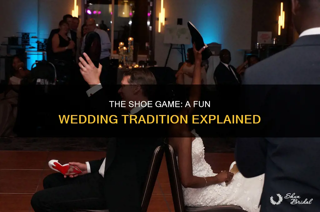 what is the shoe game played at weddings