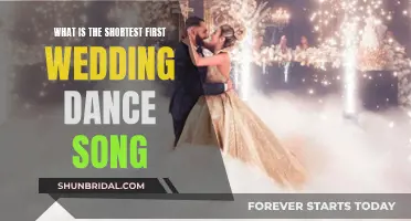 First Dance Songs: Short and Sweet for the Big Day