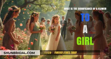The Symbolic Meaning of Flowers in a Girl's Life