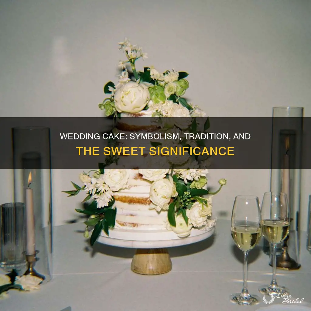 what is the significance of the wedding cake