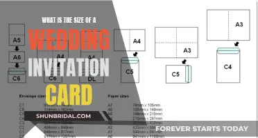 Invitation Card Sizing: Wedding Edition