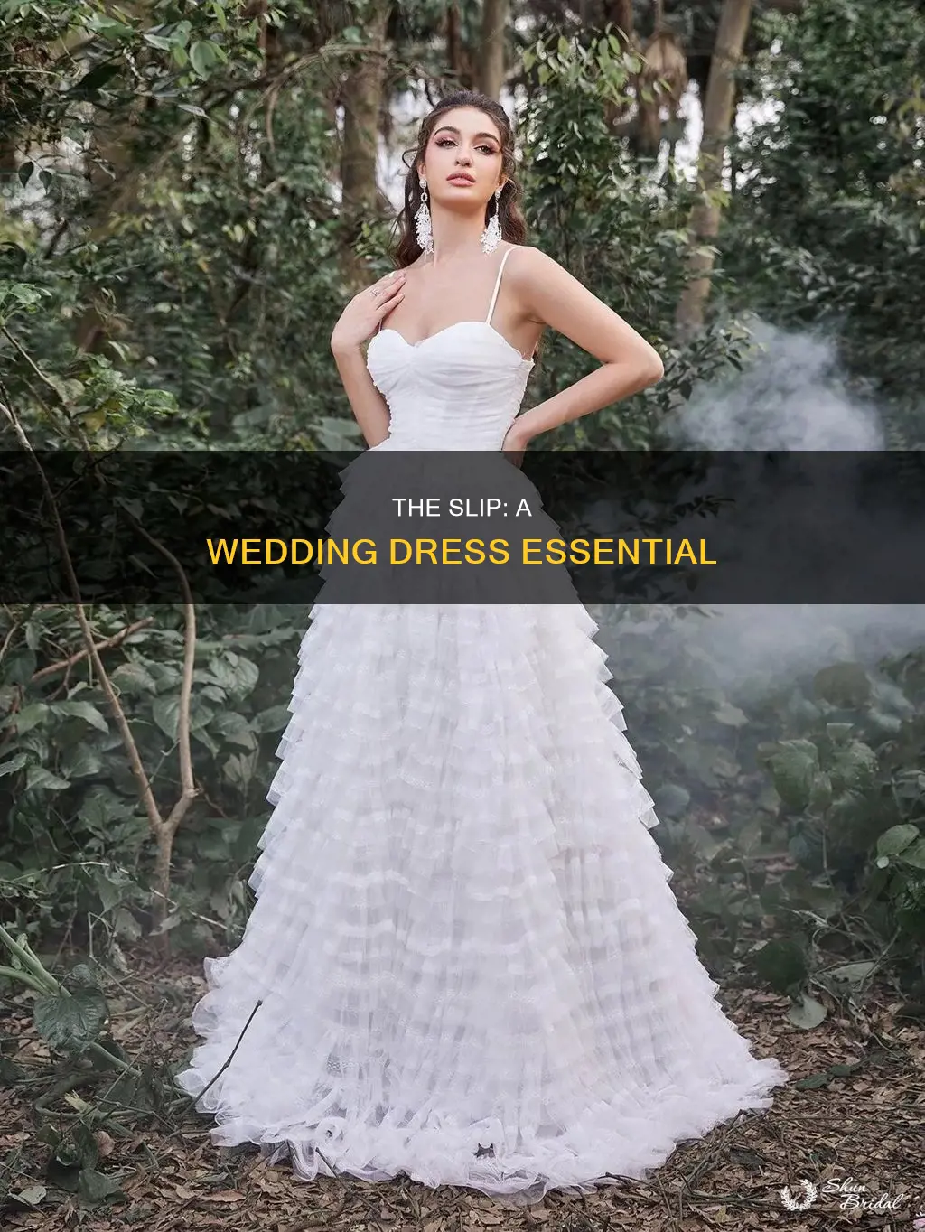 what is the slip under a wedding dress called