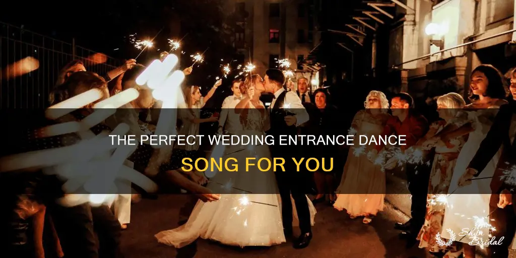 what is the song for wedding entrance dance