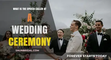 Understanding the Heartfelt Wedding Speech: A Guide to Its Name and Purpose