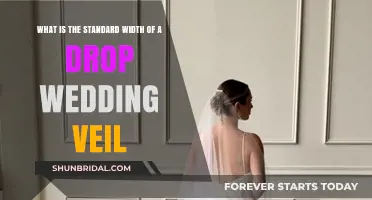 Perfect Drop Veil Width: A Guide for Brides-to-Be