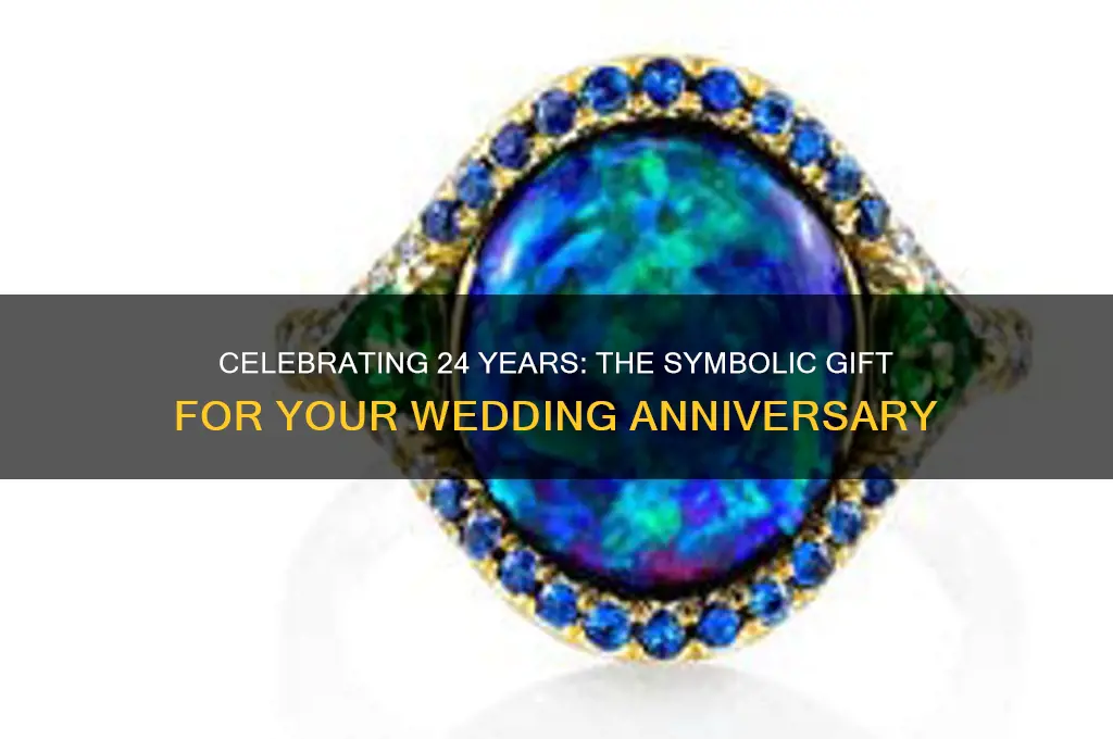 what is the symbol for 24th wedding anniversary