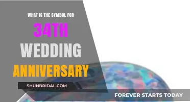 Celebrating 34 Years: The Unique Symbol for Your Wedding Anniversary