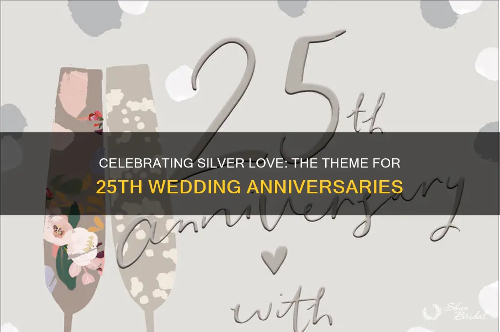 what is the theme for 25th wedding anniversary