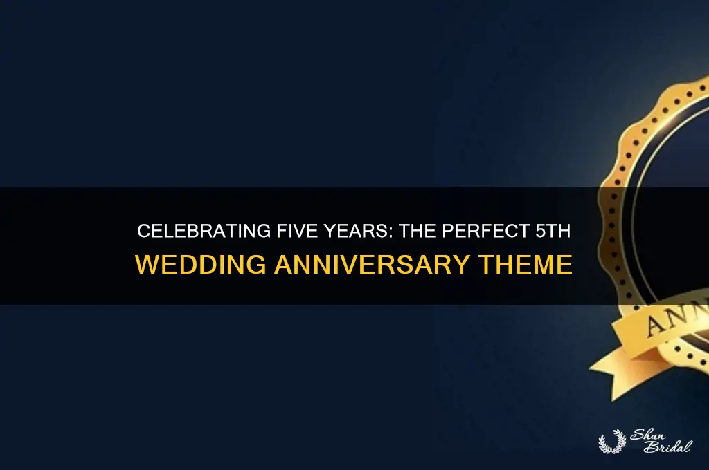 what is the theme for 5th wedding anniversary