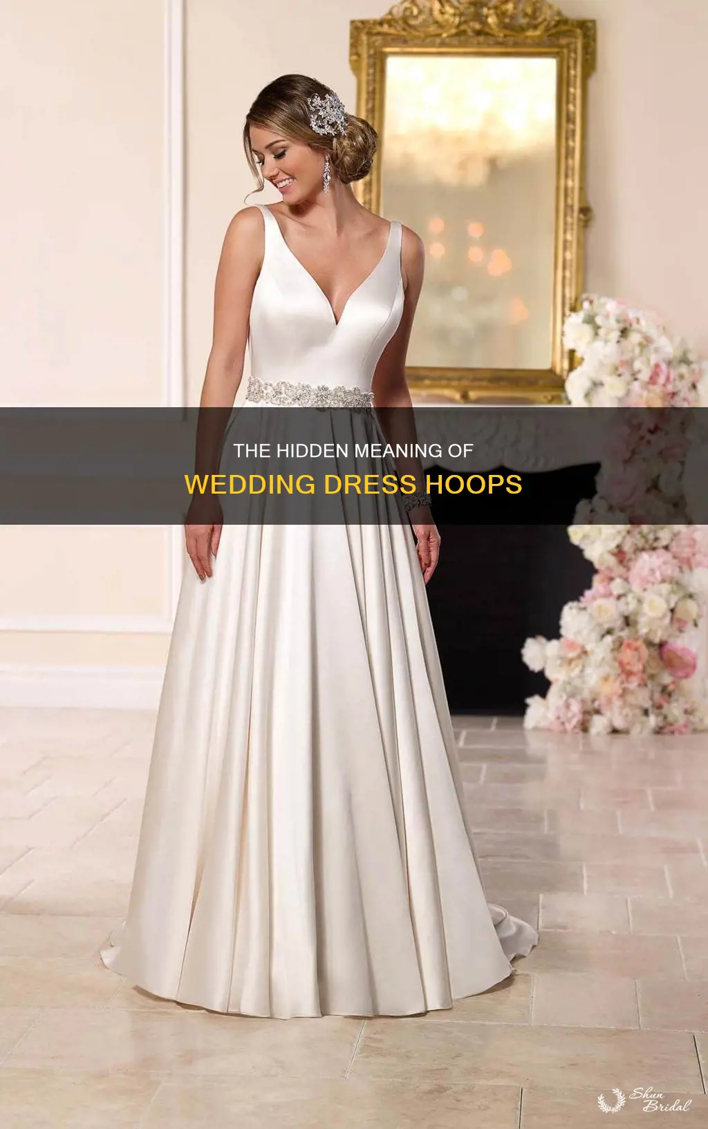 what is the thing under the wedding dress called