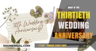 Celebrating Three Decades of Love: The Thirtieth Wedding Anniversary