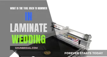 Laminate Weddings: The Right Tool for the Job