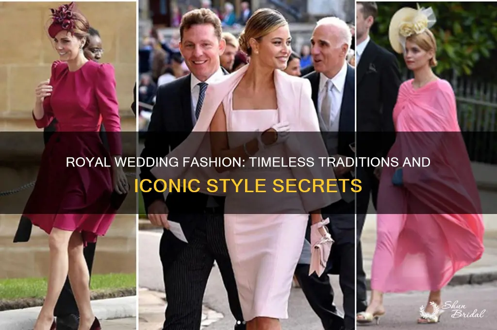 what is the tradition for royal weddings fashion edition