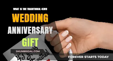 Celebrating 43 Years: The Traditional Wedding Anniversary Gift Guide