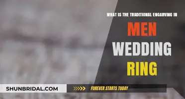 The History of Engraving in Men's Wedding Rings