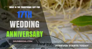 Celebrating 17 Years: The Traditional Gift for Your Wedding Anniversary