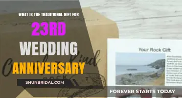Celebrating 23 Years: The Traditional Gift for Your Wedding Anniversary